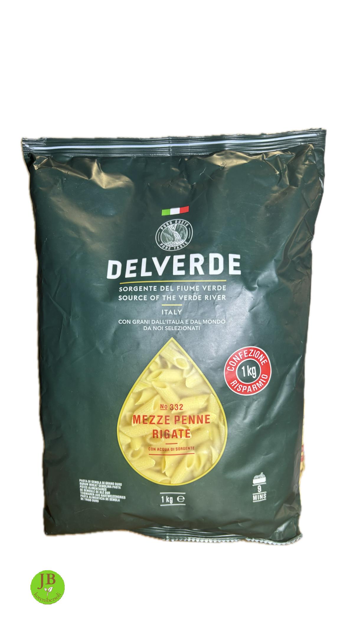 DELVERDE - mezze penne rigate 1Kg