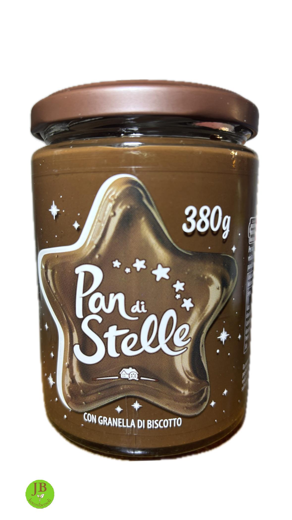 PAN di STELLE - lískooříškový a kakaový krém se sušenkami 380 gr