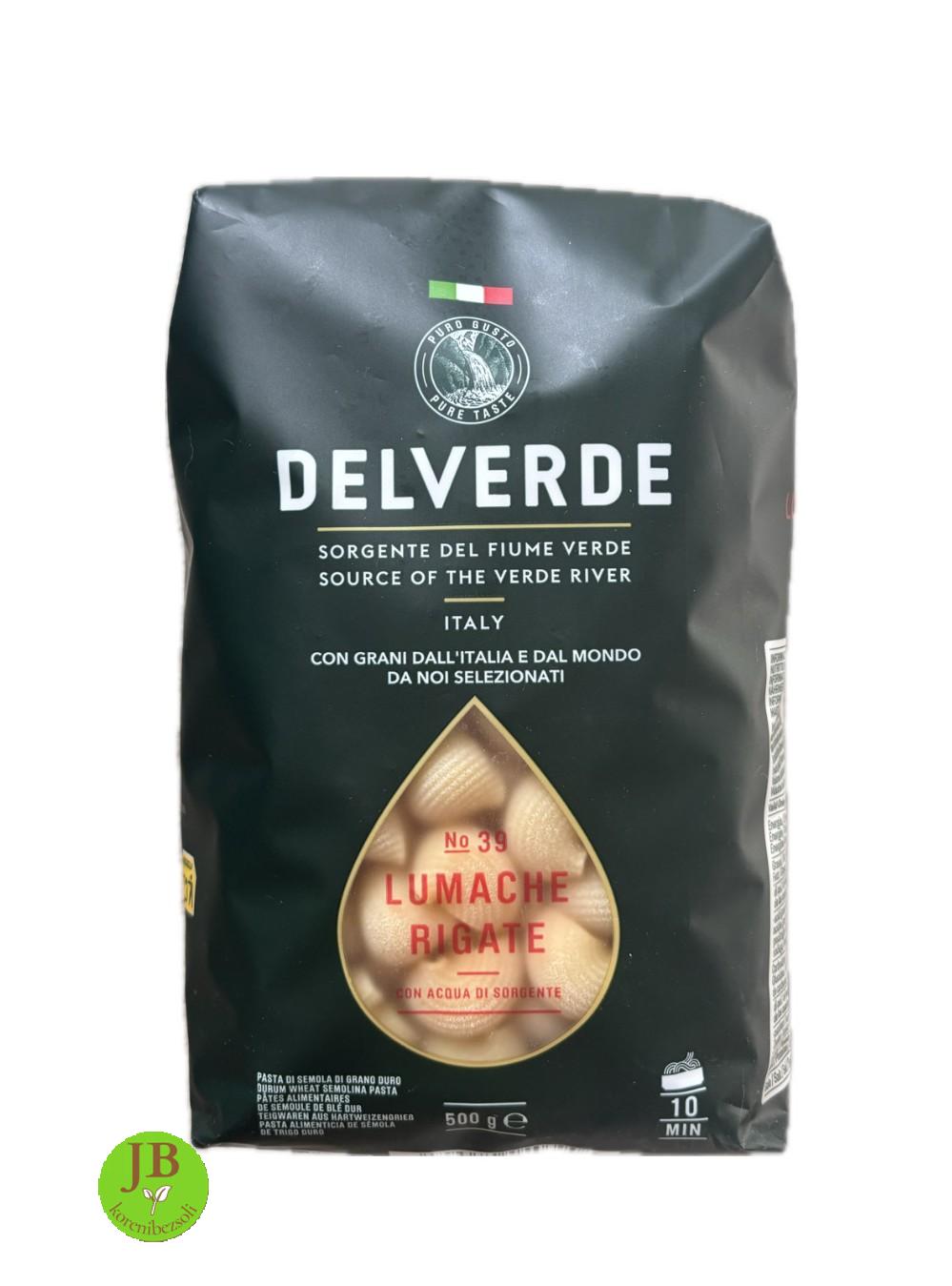 DELVERDE - lumache rigate 0,5Kg