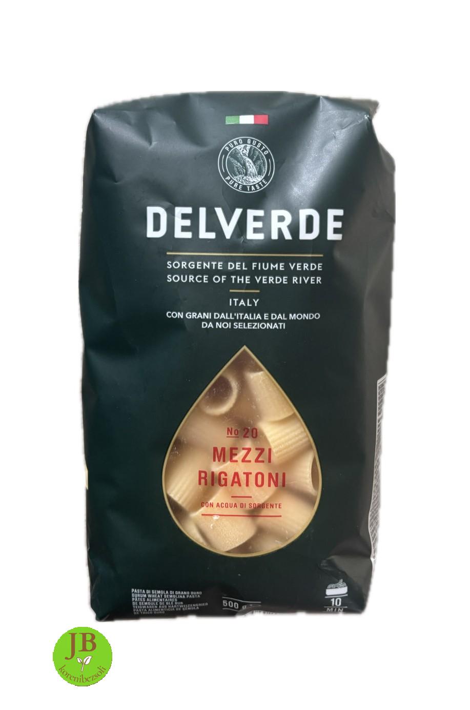 DELVERDE - mezzi rigatoni 0,5Kg