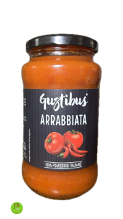 GUSTIBUS ARRABBIATA - sugo s chilli 400 gr