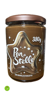 PAN di STELLE - lískooříškový a kakaový krém se sušenkami 380 gr
