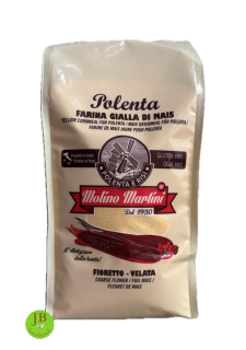 MOLINO MARTINI POLENTA - žlutá kukuřičná mouka na polentu 1 KG - bez lepku