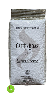 CAFFE BOASI supercrema - zrnková káva 1Kg