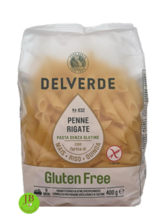 DELVERDE - bezlepkové penne rigate 400 gr